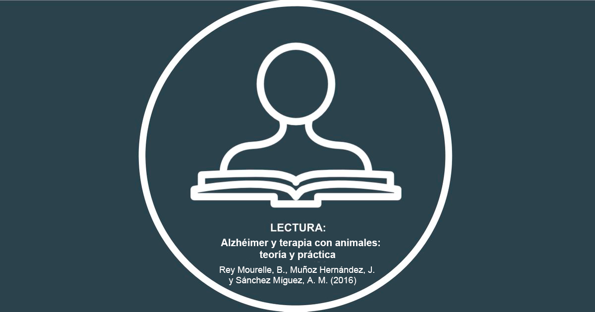 Alzheimer y terapia con animales: teoría y práctica