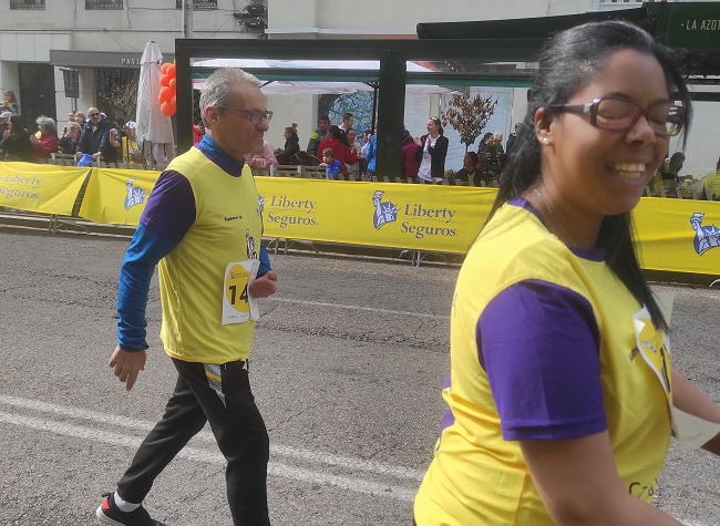 Durante la carrera de Liberty