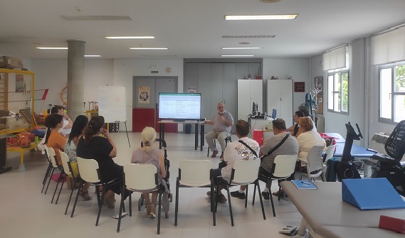 Participantes en el curso de formación.